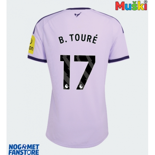 Newcastle United Bazoumana Toure #17 Rezervni Dres 2026-27 Kratak Rukav